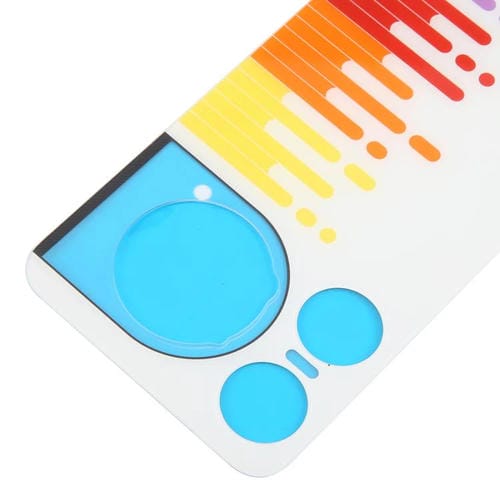 Rückseite des Glasakkudeckels Zte Nubia Music 2 (Weiß) mit Klebstoff