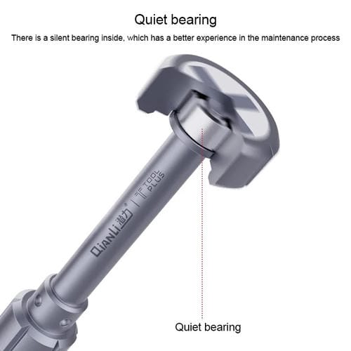 Chave de fenda central Qianli I-Thor S2 Ponta Cruzada Oca com Textura 3D de Precisão