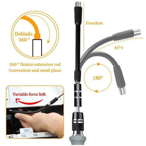 Kit de Destornilladores Magnéticos de Precisión 122 en 1 (Amarillo)