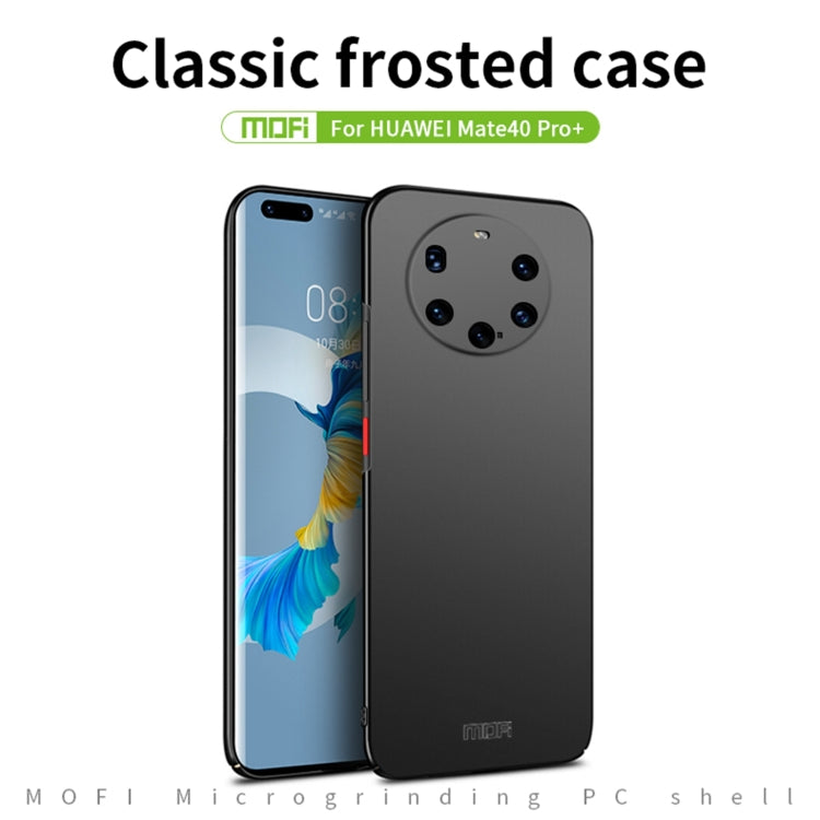 Para Huawei Mate 40 Pro + MOFI Frosted PC Estuche rígido ultrafino (oro rosa)
