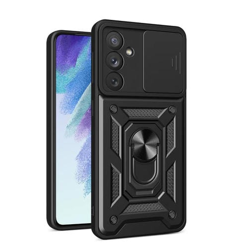 Funda para Teléfono Samsung Galaxy A54 5G Cubierta de Cámara Deslizante TPU + PC (Negro)