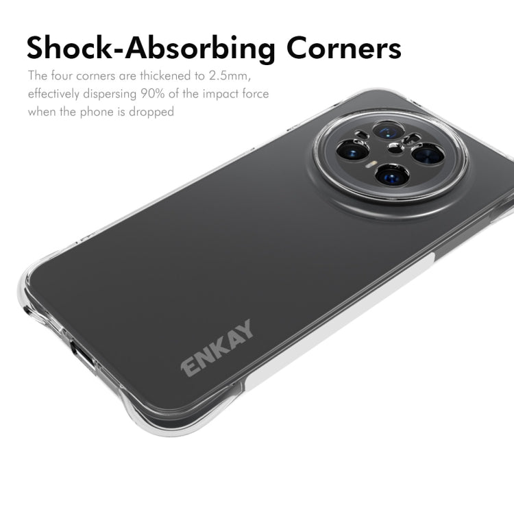 Funda para Teléfono Enkay Hat-Prince TPU Transparente a Prueba de Golpes para Huawei Mate 70
