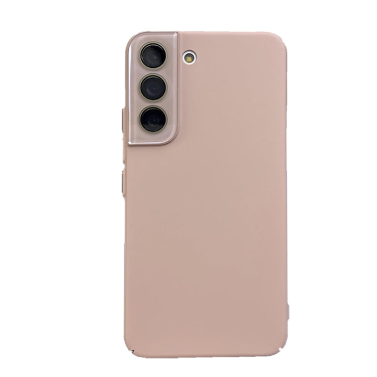 Para Samsung Galaxy S22 + 5G Leather Oil PC Estuche rĂgido para telĂ©fono con todo incluido (rosa)