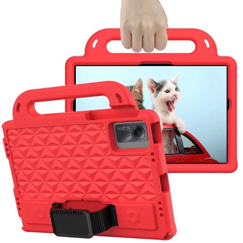 Funda de EVA a prueba de golpes para Samsung Galaxy Tab A9+ 10.95 Diamond Series (roja)