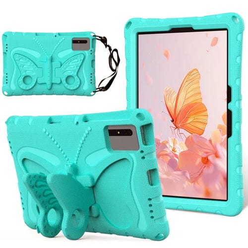 Funda Eva para Tablet Samsung Galaxy Tab S7 T870 Soporte Mariposa (Verde Menta)