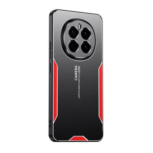 Funda híbrida Metal TPU para Honor Magic7 Blade Serie (Roja)