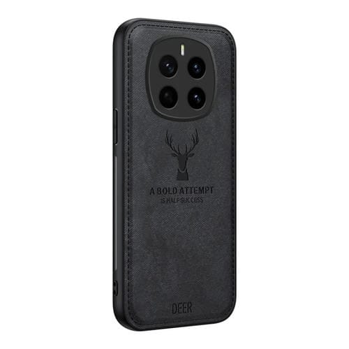 Funda de Teléfono Honor Magic7 con Diseño Cabeza de Ciervo y Todo Incluido (Negra)