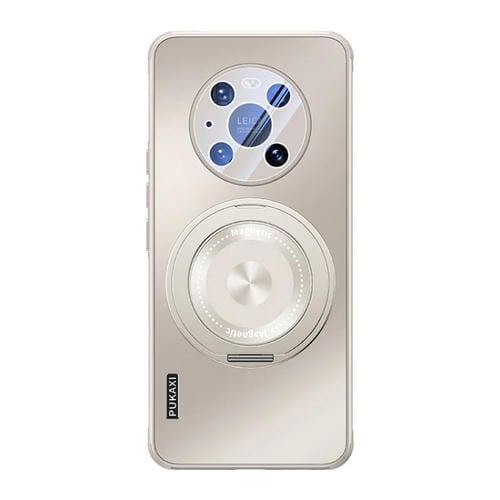 Funda para Teléfono Huawei Mate 40 Pro con Soporte Magsafe y Película para Lente (Gris Titanio)