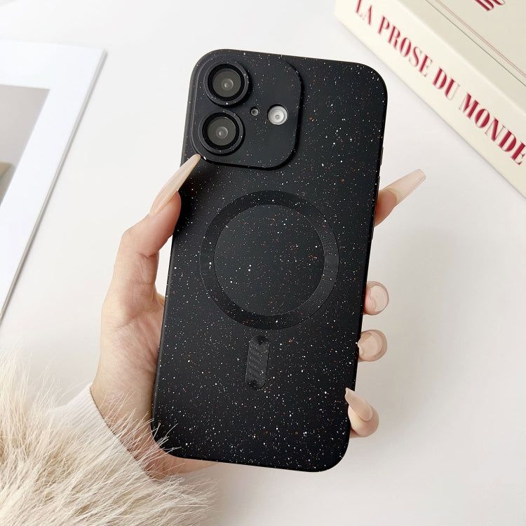 Funda para iPhone 16 Starry Sky TPU a Prueba de Golpes Magsafe (Negra)