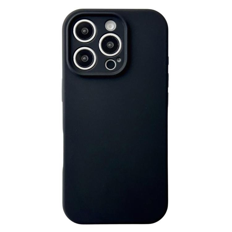 Funda híbrida TPU con Chip IC Magsafe para iPhone 16 Pro Max (Negra)