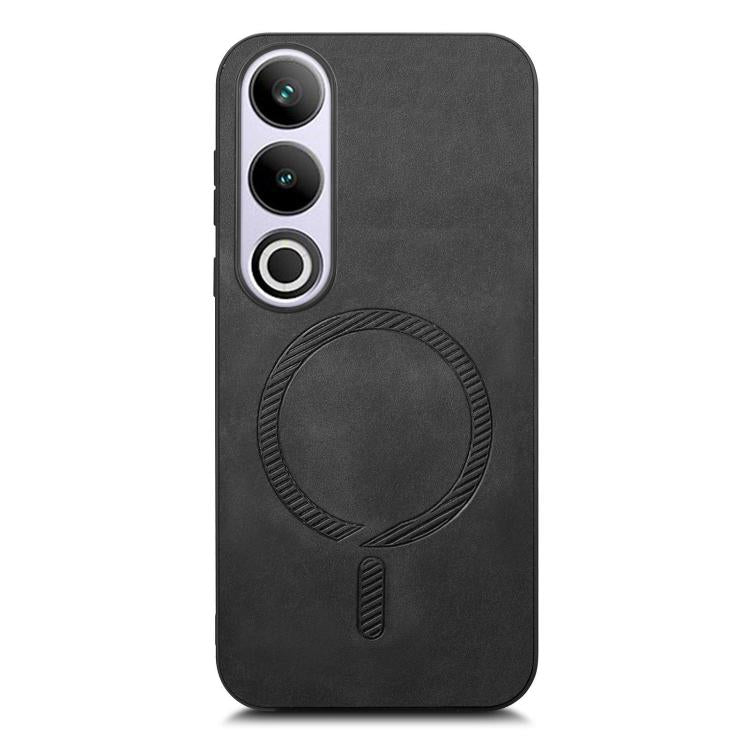 Funda para OnePlus Nord Ce4/Ace 3V con Tapa Trasera PU Magsafe (Negra)