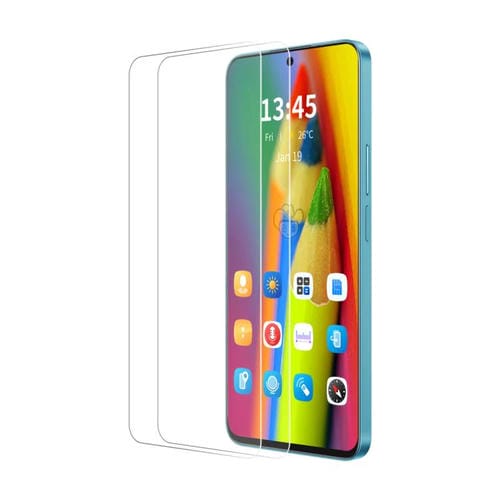 Para Infinix Smart 10 / 10 Plus 2 piezas ENKAY 9H Big Arc Edge Película de vidrio templado de aluminio y silicio de alta calidad