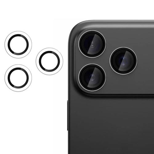 Película de vidrio templado para cámara individual Kalebol sin parpadeo, ultrafina y transparente para iPhone 17 Pro