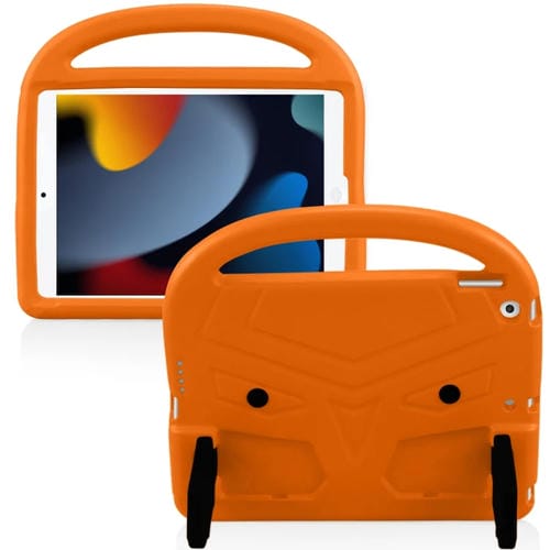 Funda para iPad 10,2 Gorrión Estilo Eva Material Niños a Prueba de Golpes Cubierta (Naranja)