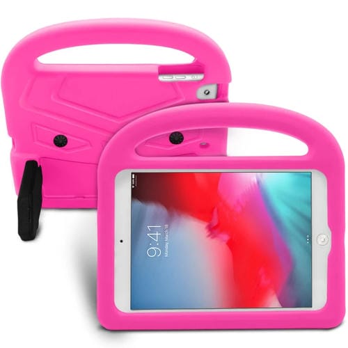 Carcasa Protectora para iPad Mini 5/4/3/2/1 Sparrow Style Eva Anticaída Plana para Niños (Rosa)
