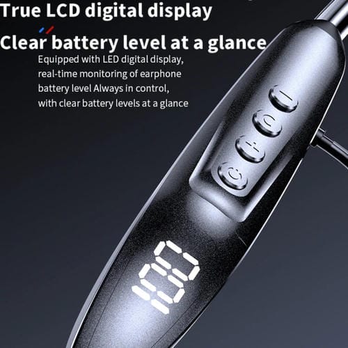 Auriculares Bluetooth M518P Para Correr Colgantes Cuello Modo Espera Prolongado (Azul)