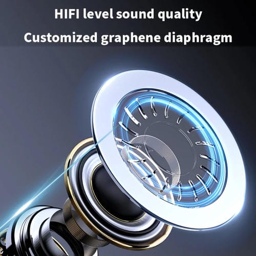 Auriculares Bluetooth M518P Para Correr Colgantes Cuello Modo Espera Prolongado (Azul)