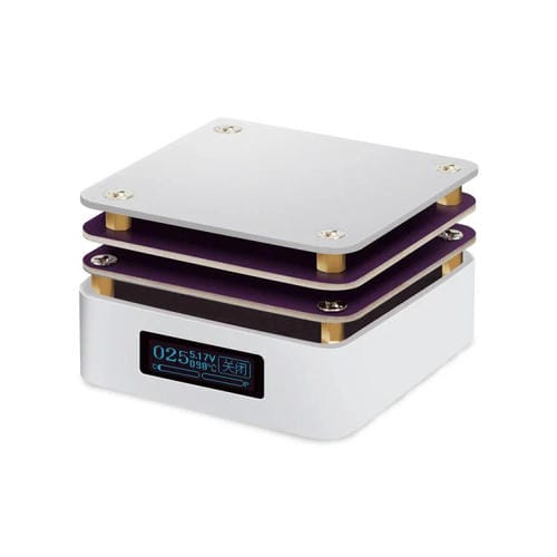 Ecrã LCD Controlo de Temperatura Inteligente Zfx-G3061 Placa de Aquecimento de Dupla Camada