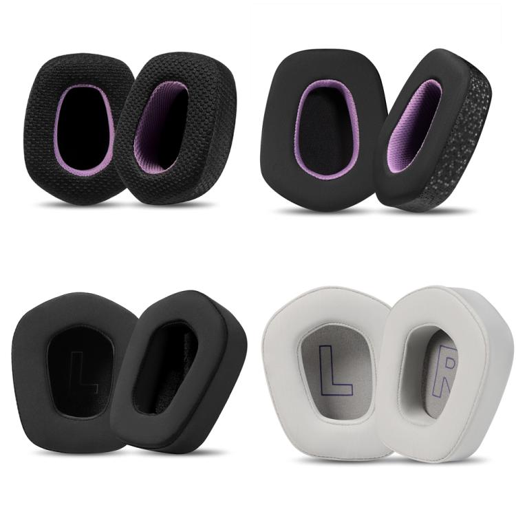 Almohadillas de Esponja para Auriculares Logitech G733 Lightspeed Función Reemplazo (Negro) 1 Par