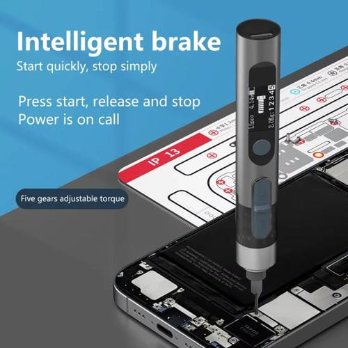 Destornillador eléctrico multifunción Maant L5Pro con 24 accesorios reparación de teléfonos Móviles