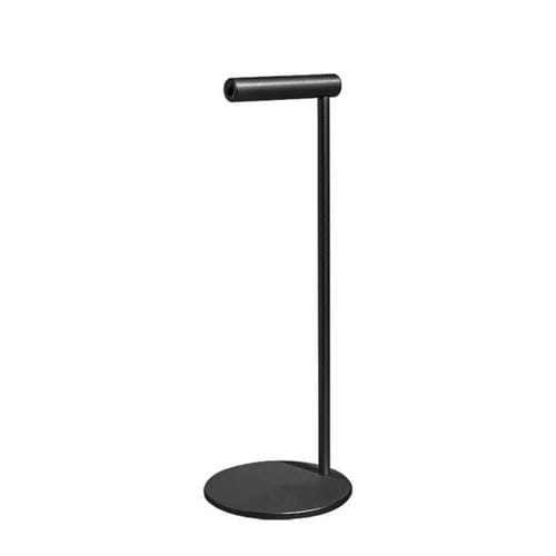 Soporte para Auriculares de Aleación de Aluminio con Pantalla (Negro)