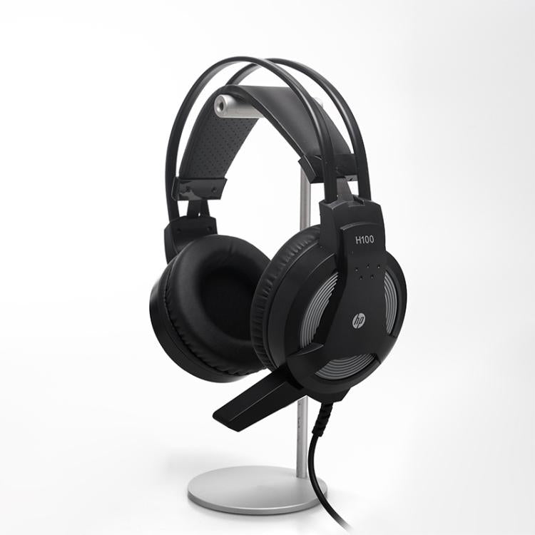 Soporte para Auriculares de Aleación de Aluminio con Pantalla (Negro)