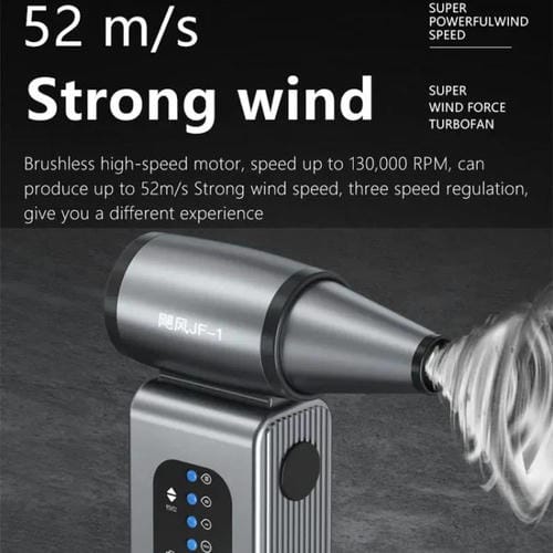 Portable Dust Blower Maant Jf-1 Hurricane Turbo Fan Brushless Automobile High Speed