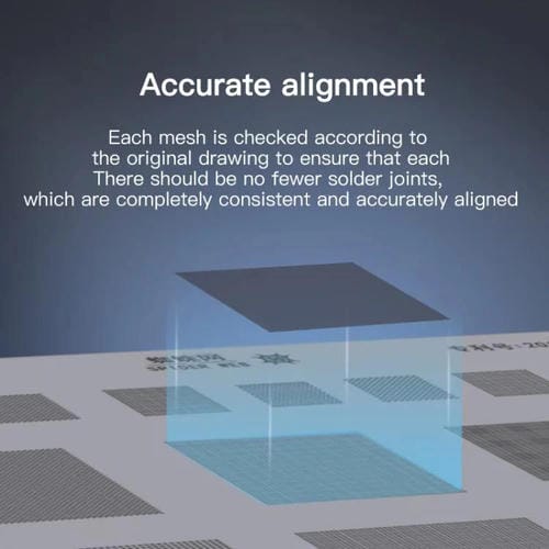 Universaler Multifunktions-Maschendraht Maant Hochtemperatur Viereckige Löcher Abgerundete Ecken Schritt 0,3-0,5
