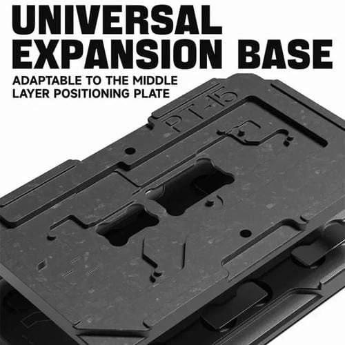 Luowei Base + Mesh Tin CPU Chip Magnetic Table Pad Silicone Cushion (Gray)