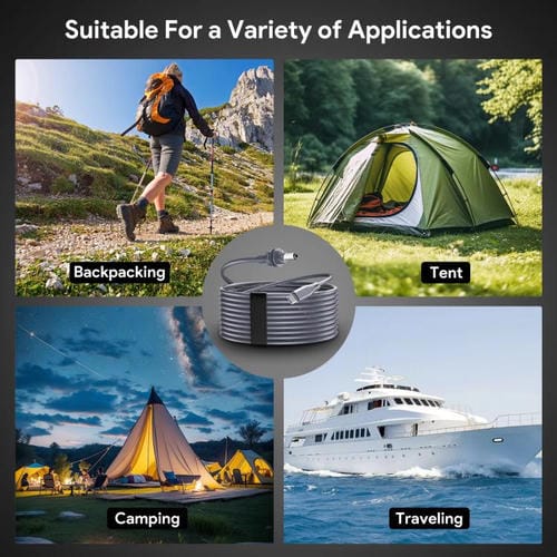 Cable de Alimentación Edup EP-SK0087 2 M Tipo C a CC 5,5 x 2,1 mm