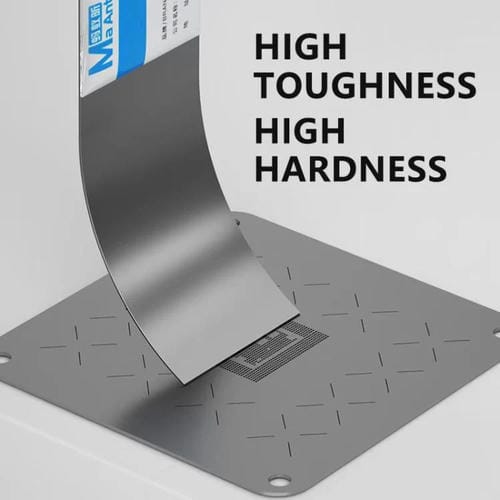 Raspador de Pasta de Soldadura Maant Obique Cuchilla Removedora de Estaño Acero Inoxidable Herramienta Quitar Estaño