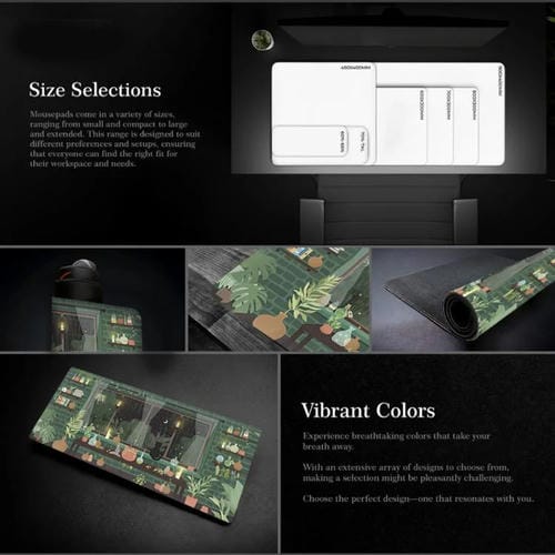 Alfombrilla de ratón con diseño rana base goma antideslizante 300x800x3 mm (Verde) modelo 1