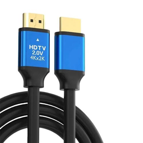 Cable HDMI VegGieg V2.0 4K60Hz conexión video para decodificador TV monitor proyección 2 m (Negro)