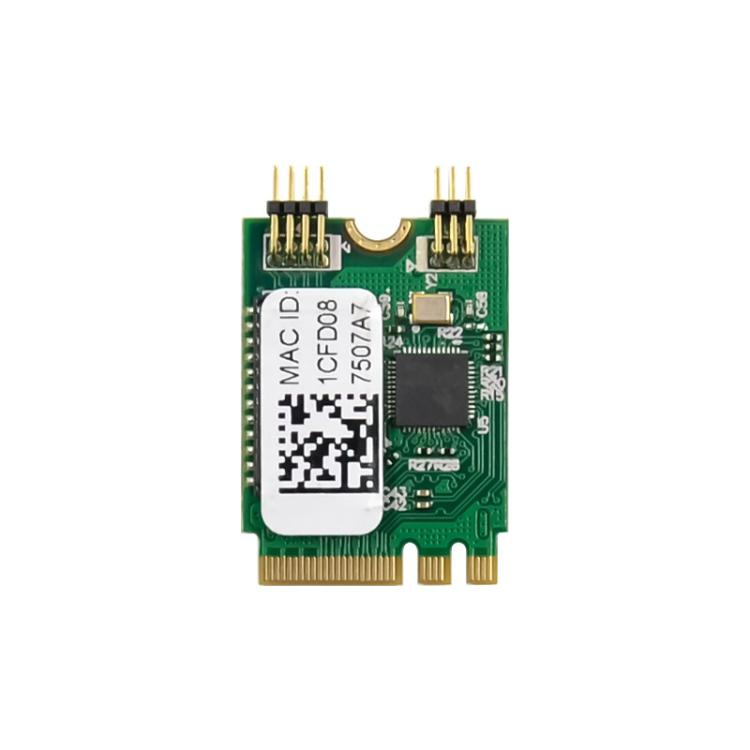Tarjeta de red industrial SUNWEIT ST7206 M.2 A+E RTL8125BG puerto RJ45 2.5G cuatro velocidades