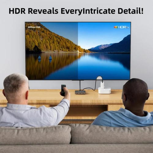 Conmutador HDMI 3 en 1 HD31 8K 60 Hz 4K 120 Hz conversión HD para computadora