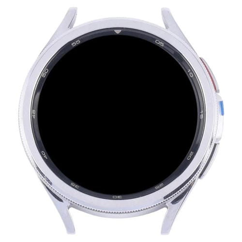 LCD-Bildschirm Samsung Galaxy Watch 6 Classic 47mm SM-R960/R965 mit Rahmen (Silber)