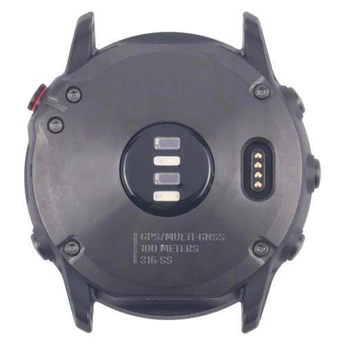 Rückseitiges Gehäuseabdeckung Garmin Fenix 6x (Schwarz)