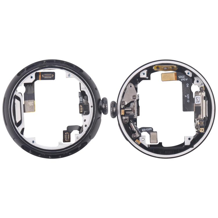 Para Google Pixel Watch 2 2023 G4TSL GC3G8 GD2WG, marco central, placa de bisel con corona, eje giratorio, cable flexible