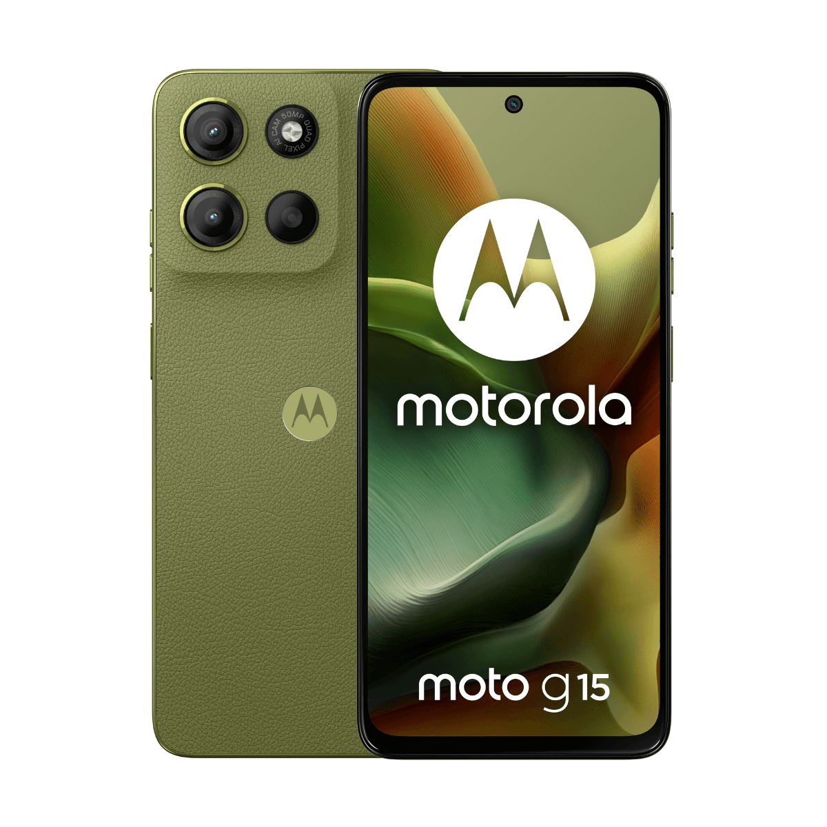 Motorola Moto G15 4G 4Gb/128Gb Verde (Iguana Green) Dual Sim