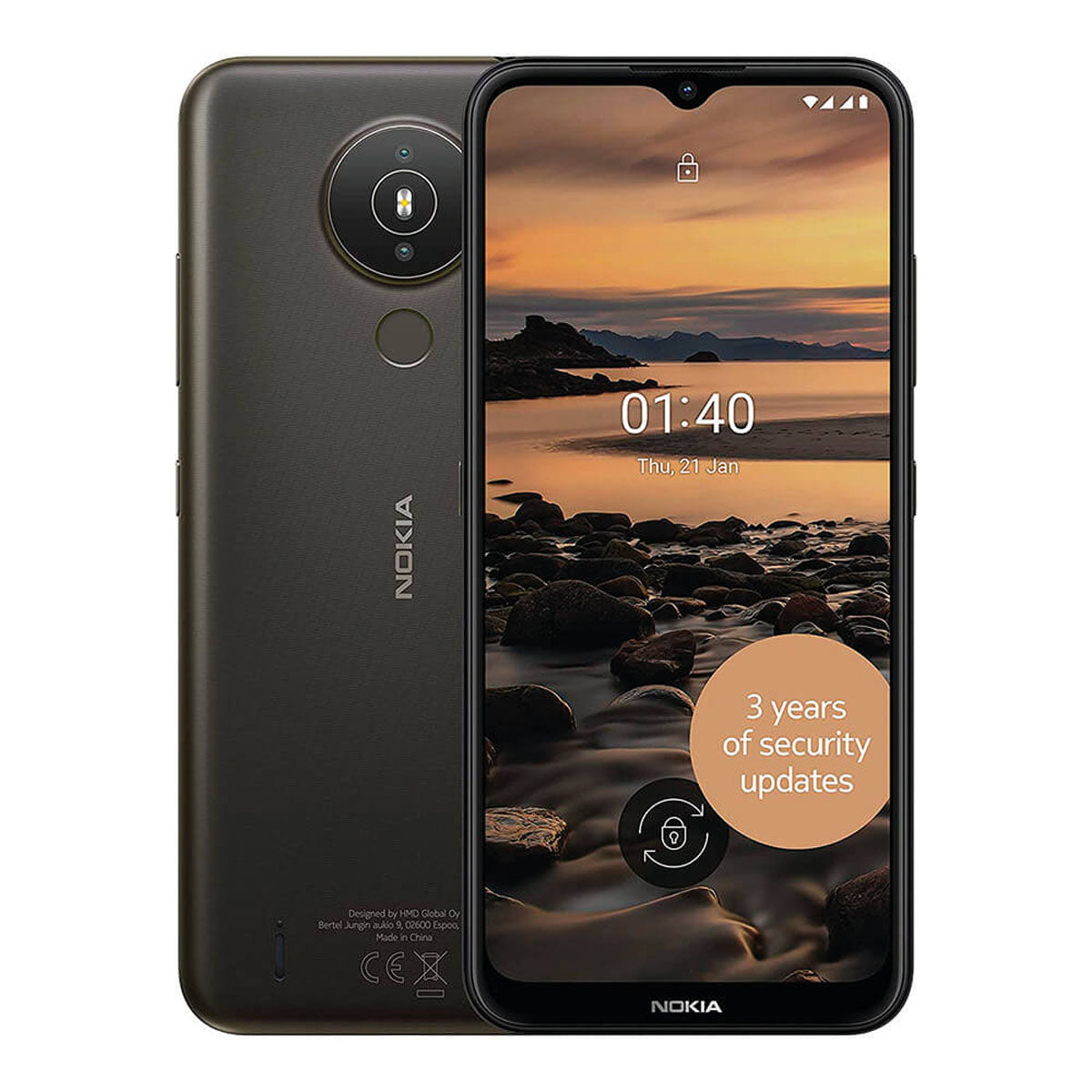 Nokia 1.4 2GB/32GB Nero Carbone