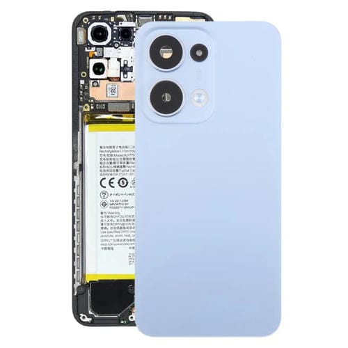 Tapa Trasera de Batería con Lente Cámara Oppo Reno13 (Azul Cielo)