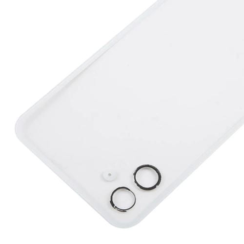 Tappo posteriore della batteria in vetro Nothing Phone 1 A063 (Trasparente Bianco)
