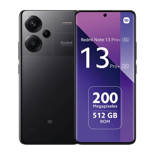 Xiaomi Redmi Note 13 Pro+ 5G 12Gb/512Gb Negro (Midnight Black) Dual SIM - MOVILSTORE