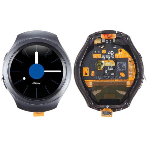 Écran LCD Numériseur avec Cadre Samsung Galaxy Gear S2 SM-R720 (Noir)