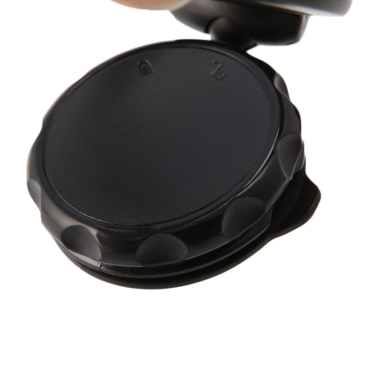 Para Tomtom One V4 Rotation Soporte para Gps con Ventosa Ajustable y Plegable para Automóvil (Negro)