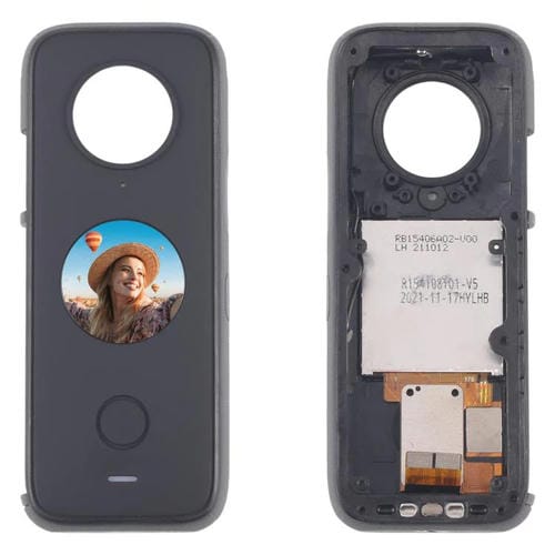 Pantalla LCD desmontada original para Insta360 ONE X2, digitalizador, ensamblaje completo con marco central
