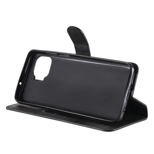 Para Motorola Moto G 5G Plus Classic Calf Texture PU + TPU Funda de cuero con tapa horizontal, con soporte, ranuras para tarjetas y billetera (Negro)