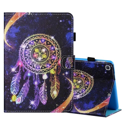 Funda para Samsung Galaxy Tab A7 Lite 8.7 (2021) T220 Cuero Horizontal Flip con Soporte y Ranura (Campes de Viento de Cielo Estrellado)