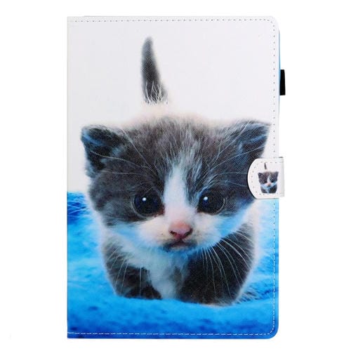 Estuche para Galaxy Tab A 8.0 (2019) T290 Cuero PU Tapa Horizontal Dibujo Soporte Ranura Tarjeta