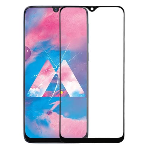 Schermo anteriore Samsung Galaxy A40s Vetro esterno con adesivo OCA trasparente